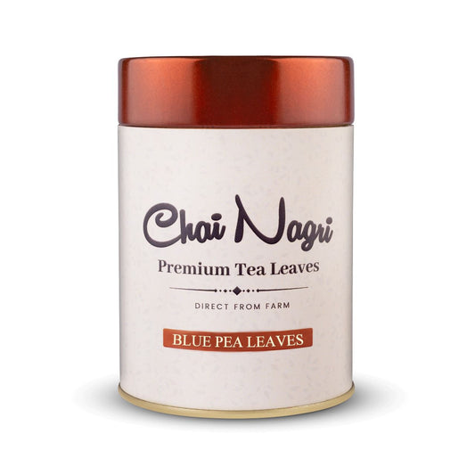 Blue Pea Leaves von Chai Nagri – Blaue Schmetterlingsblüten für Tee, Drinks, kreative Rezepte