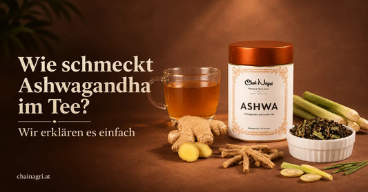 Wie schmeckt Ashwagandha im Tee? Wir erklären es einfach