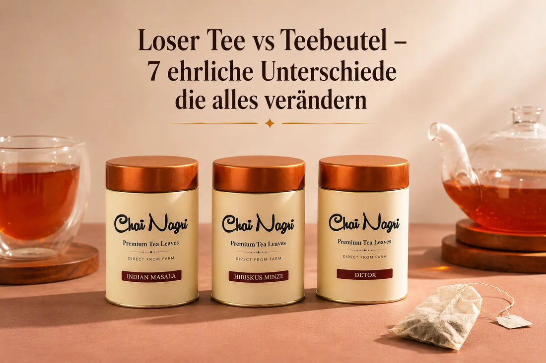 Loser Tee vs. Teebeutel – 7 ehrliche Unterschiede, die alles verändern