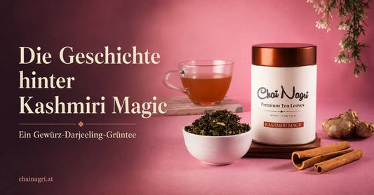 Die Geschichte hinter Kashmiri Magic Ein Gewürz-Darjeeling-Grüntee
