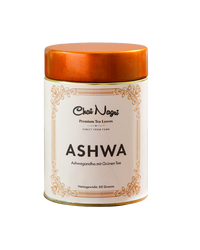 ASHWA – Ashwagandha Grüntee mit Zitronengras & Ingwer | 50 g