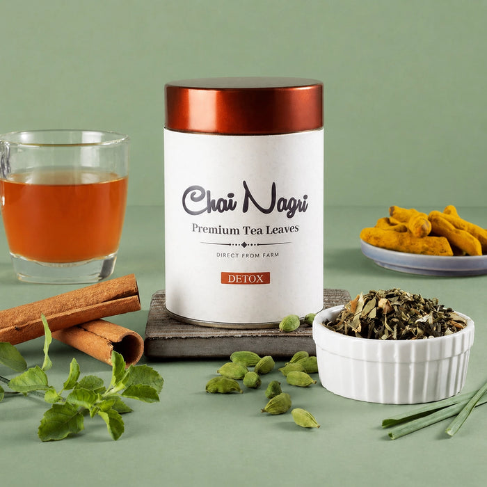Detox – Oolong Kräutertee mit Tulsi & Kurkuma | 50 g