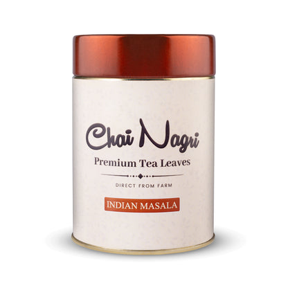 Chai Nagri Indian Masala – Schwarzer Tee mit indischen Gewürzen, direkt vom Bauernhof